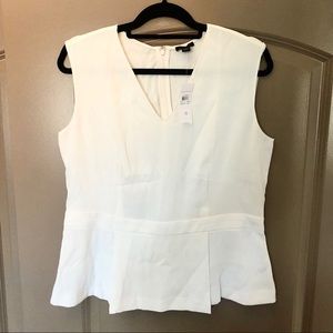 NWT Ann Taylor Peplum Top
